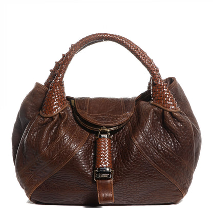 Fendi Nappa Nuvolata Spy Cognac 1 of 10