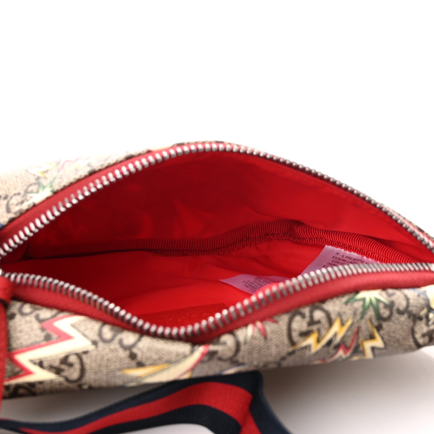 Gucci GG Supreme Monogram Childrens Space Print Belt Bag Multicolor 5 of 10