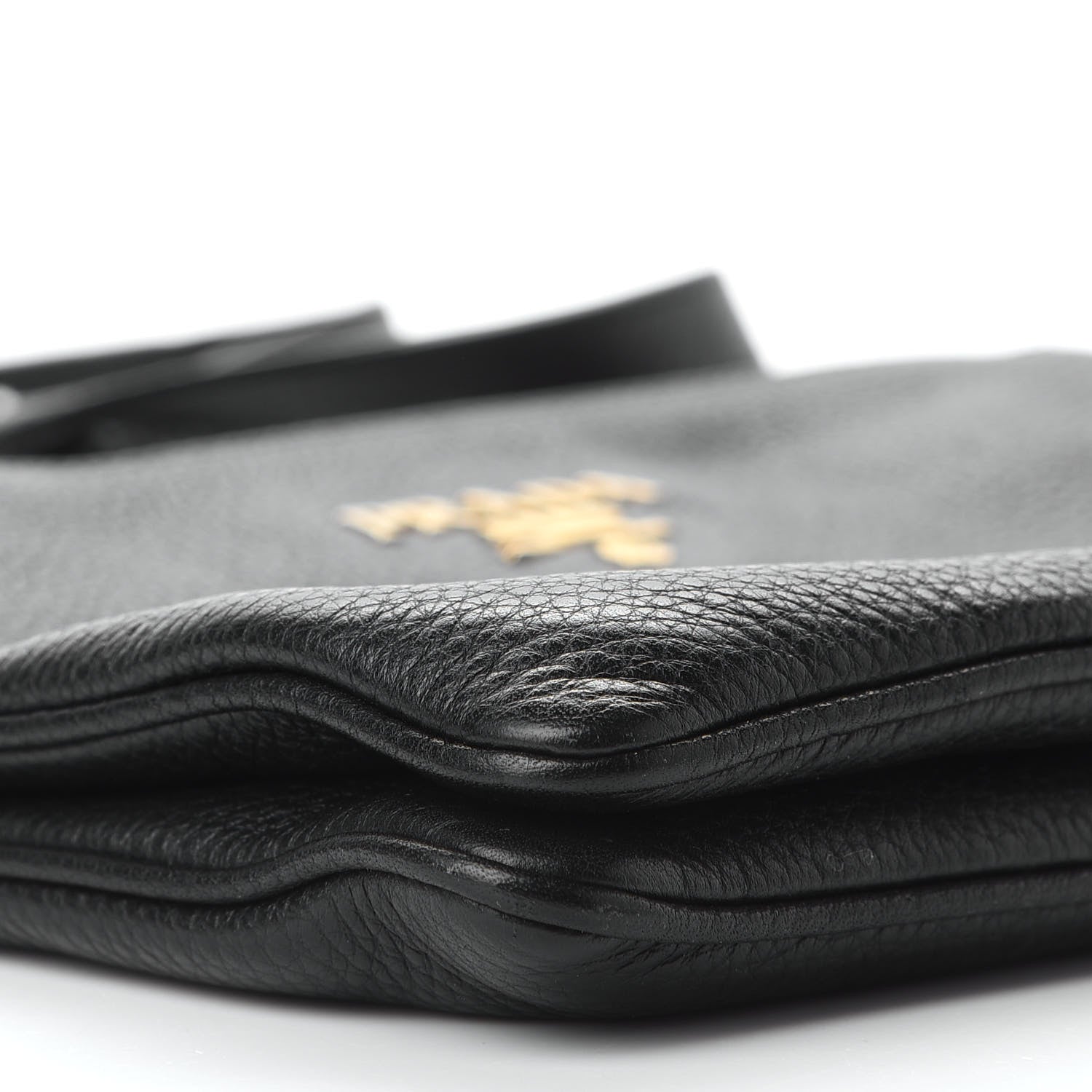 Prada Vitello Phenix Double Zip Crossbody Bag Black 7 of 8