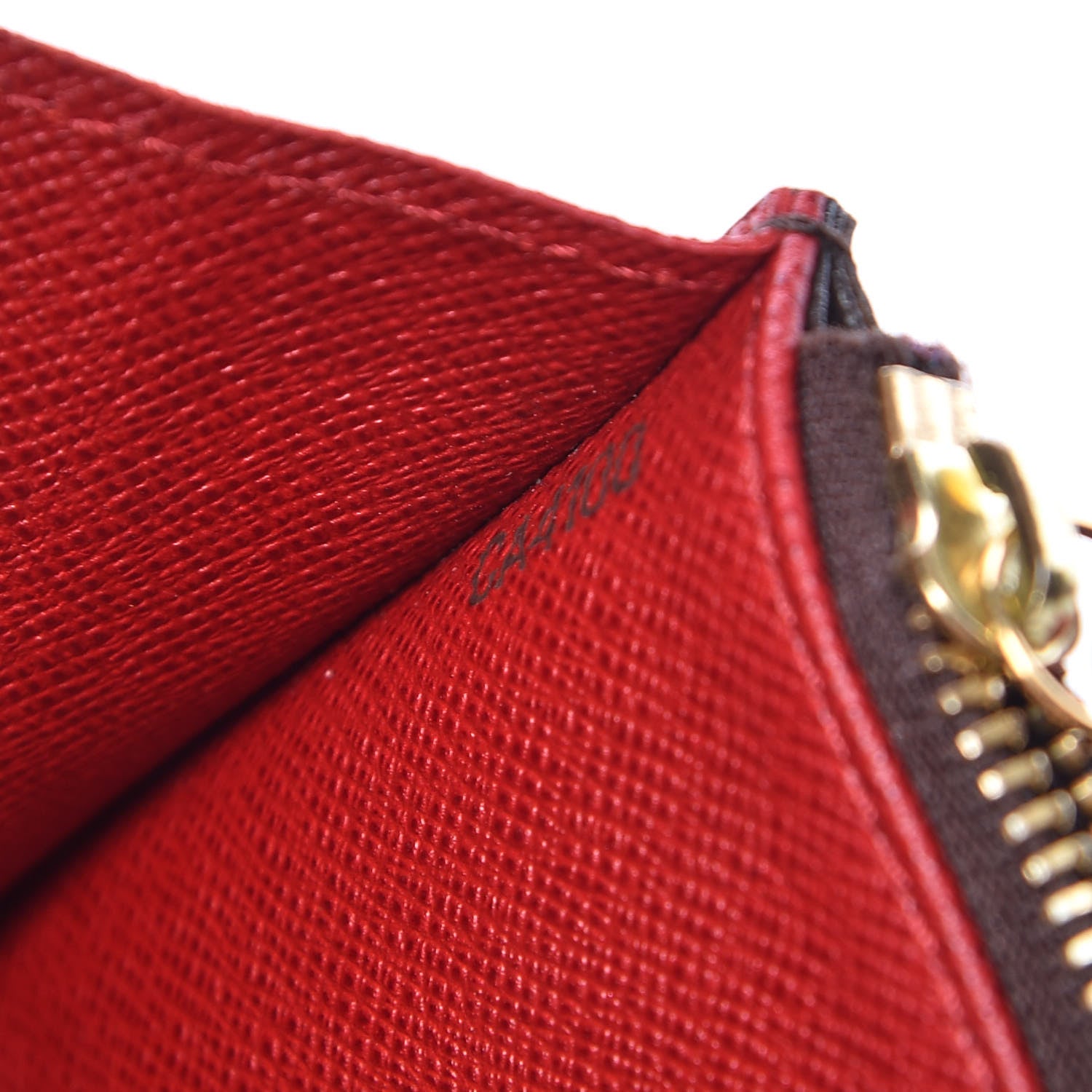 Louis Vuitton Monogram Emilie Wallet Red 7 of 10