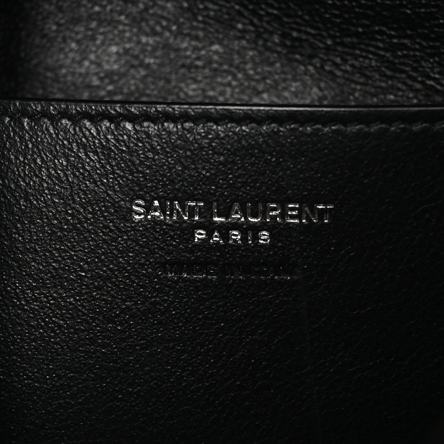 Saint Laurent Lambskin Cassandre Envelope Messenger Black 5 of 10
