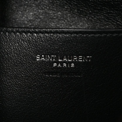 Saint Laurent Lambskin Cassandre Envelope Messenger Black 5 of 10