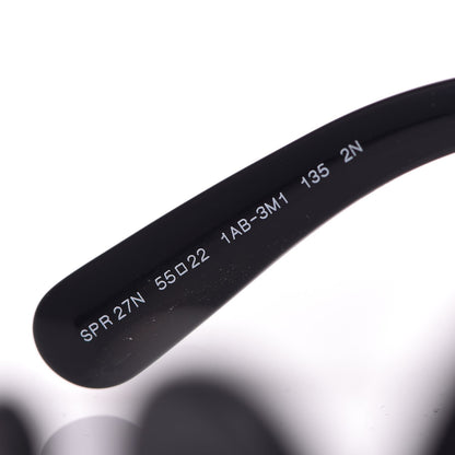 Prada Baroque Sunglasses SPR 27N Black 5 of 8