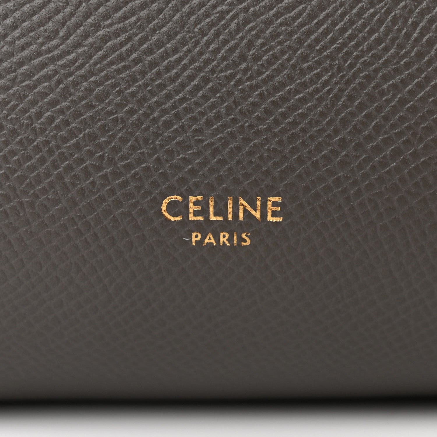 Celine Grained Calfskin Nano Belt Bag Grey 6 of 10