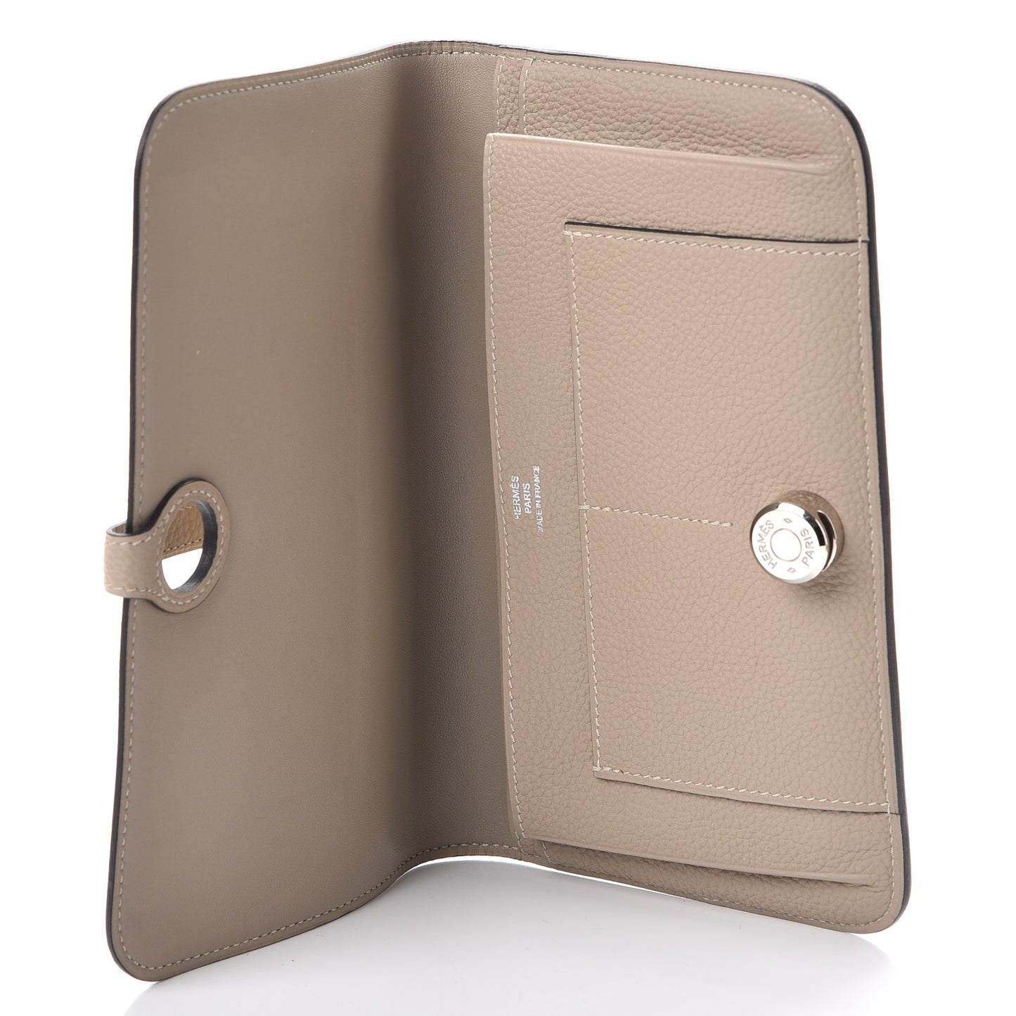 Togo Dogon Duo Wallet Gris Tourterelle
