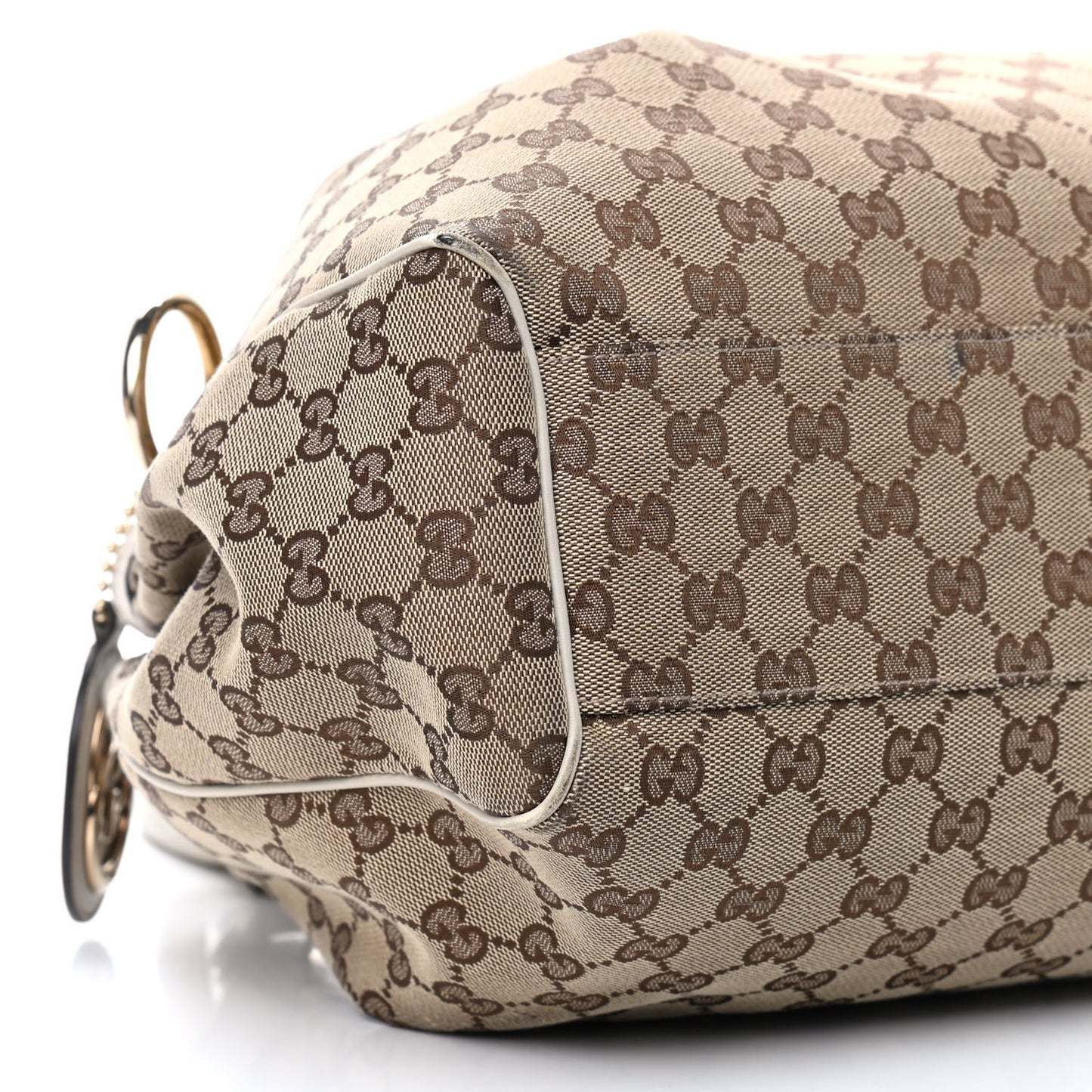 Monogram Medium Sukey Tote Off White