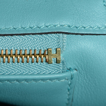 Hermes Swift Birkin 25 Bleu Saint Cyr 29 of 29