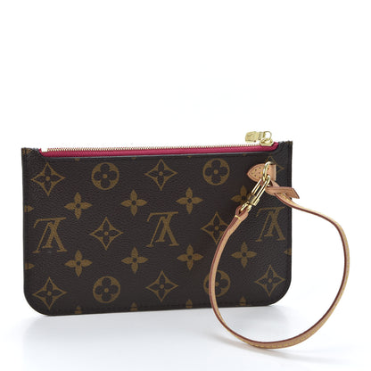 Louis Vuitton Monogram Neverfull PM Pochette Pivoine 2 of 8