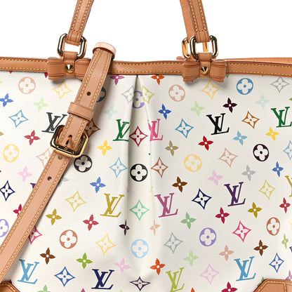Louis Vuitton Monogram Multicolor Sharleen GM White 7 of 9