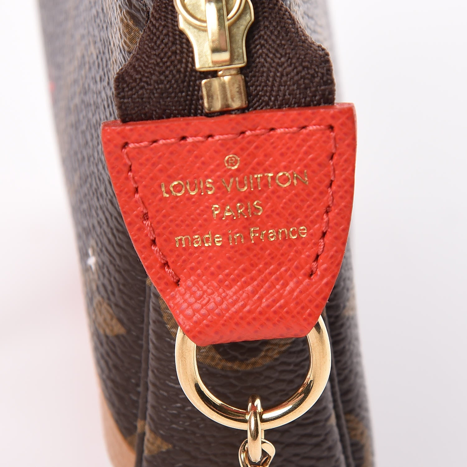 Louis Vuitton Monogram 2018 Christmas Animation Mini Cats Pochette Accessories 6 of 8