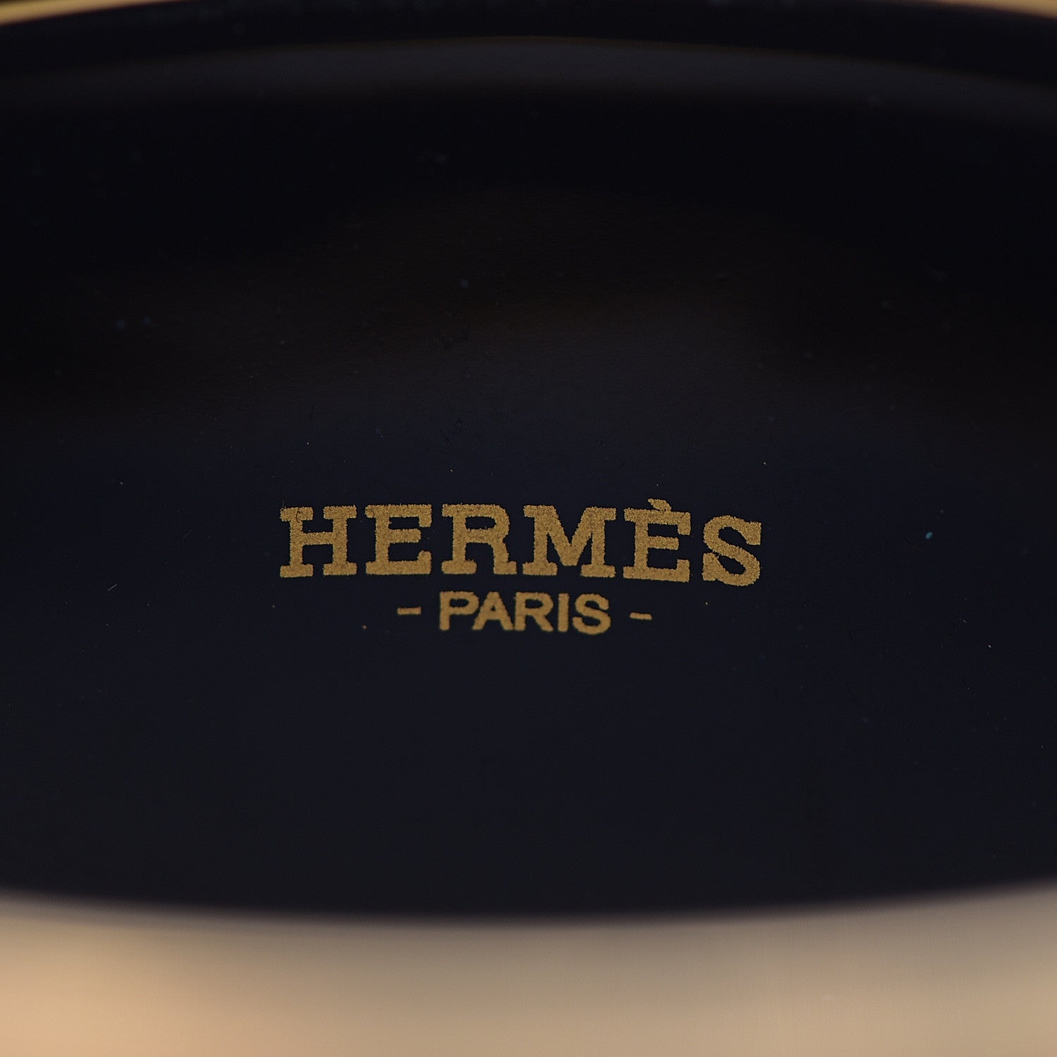 Hermes Enamel Printed Della Cavalleria Extra Wide Bracelet 65 Cacao 4 of 5