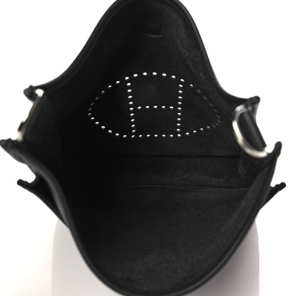 Hermes Taurillon Clemence Evelyne III PM Black 4 of 10