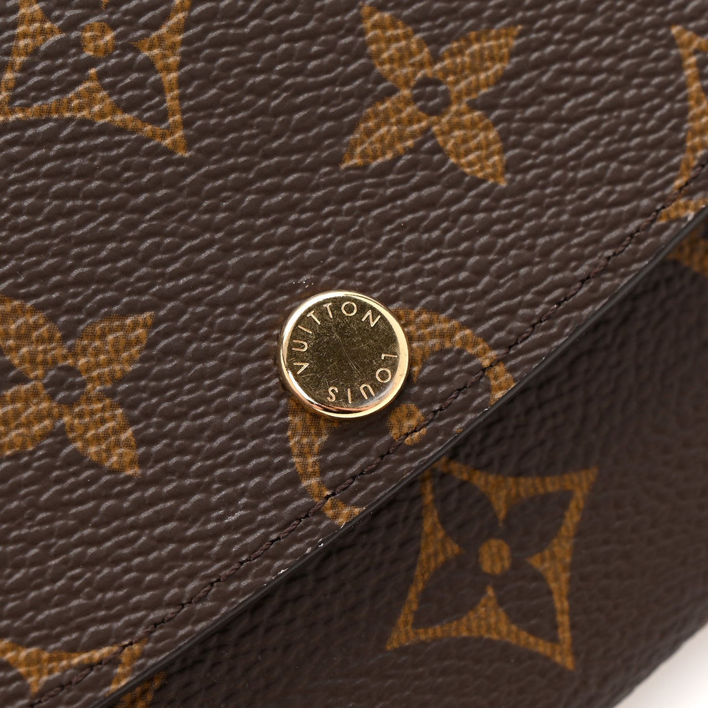 Monogram Emilie Wallet Rose Ballerine
