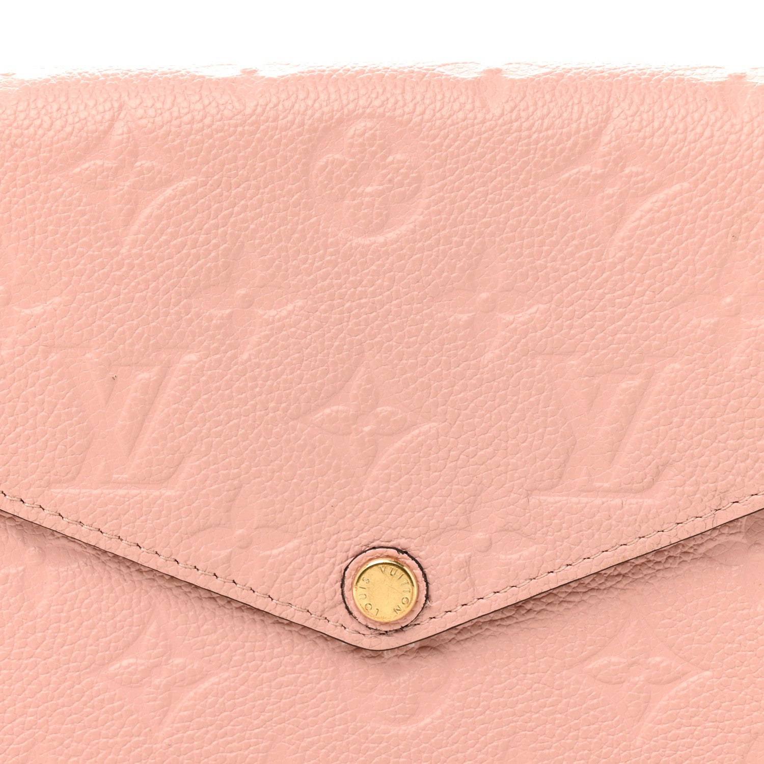 Louis Vuitton Empreinte Pochette Felicie Chain Wallet Rose Poudre 8 of 12