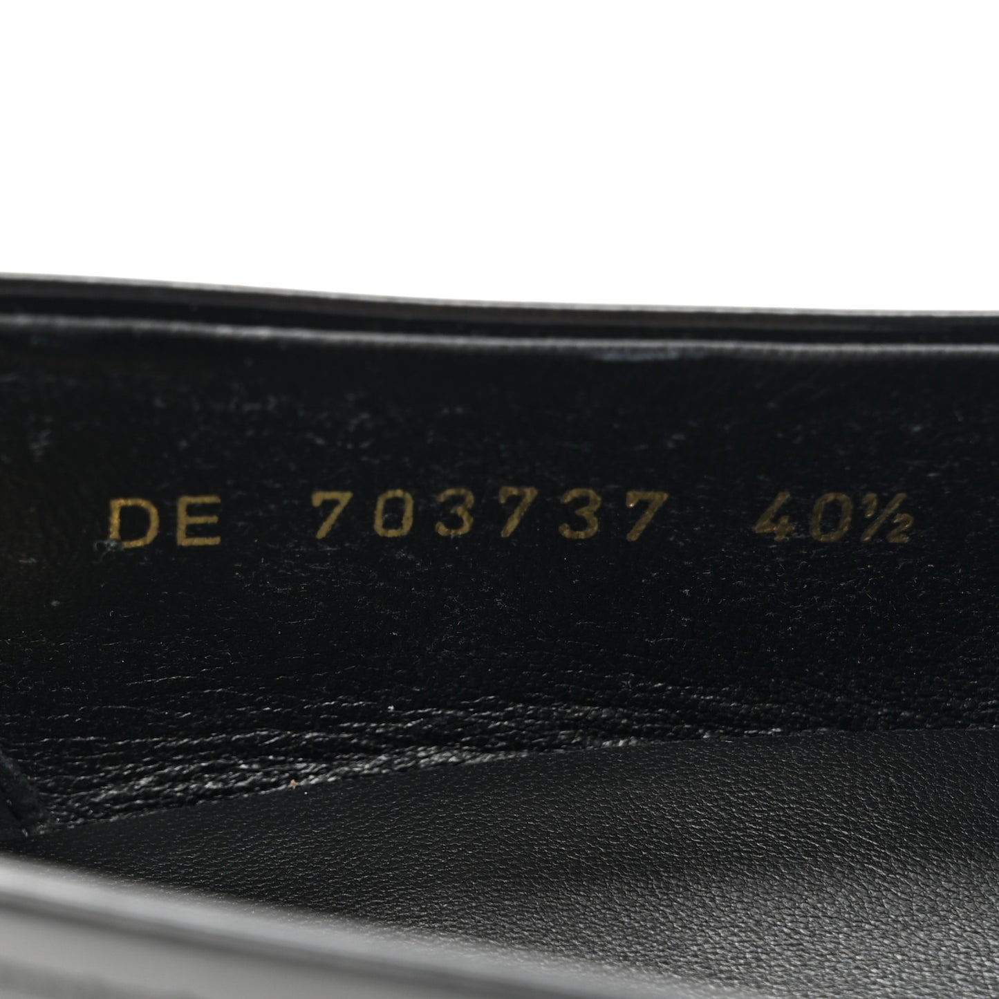 Magnum Lux Calfskin Le Loafer 15 Moccasins 40.5 Black