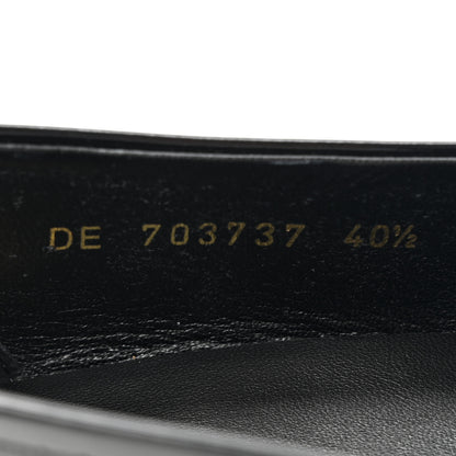 Saint Laurent Magnum Lux Calfskin Le Loafer 15 Moccasins 40.5 Black 9 of 10