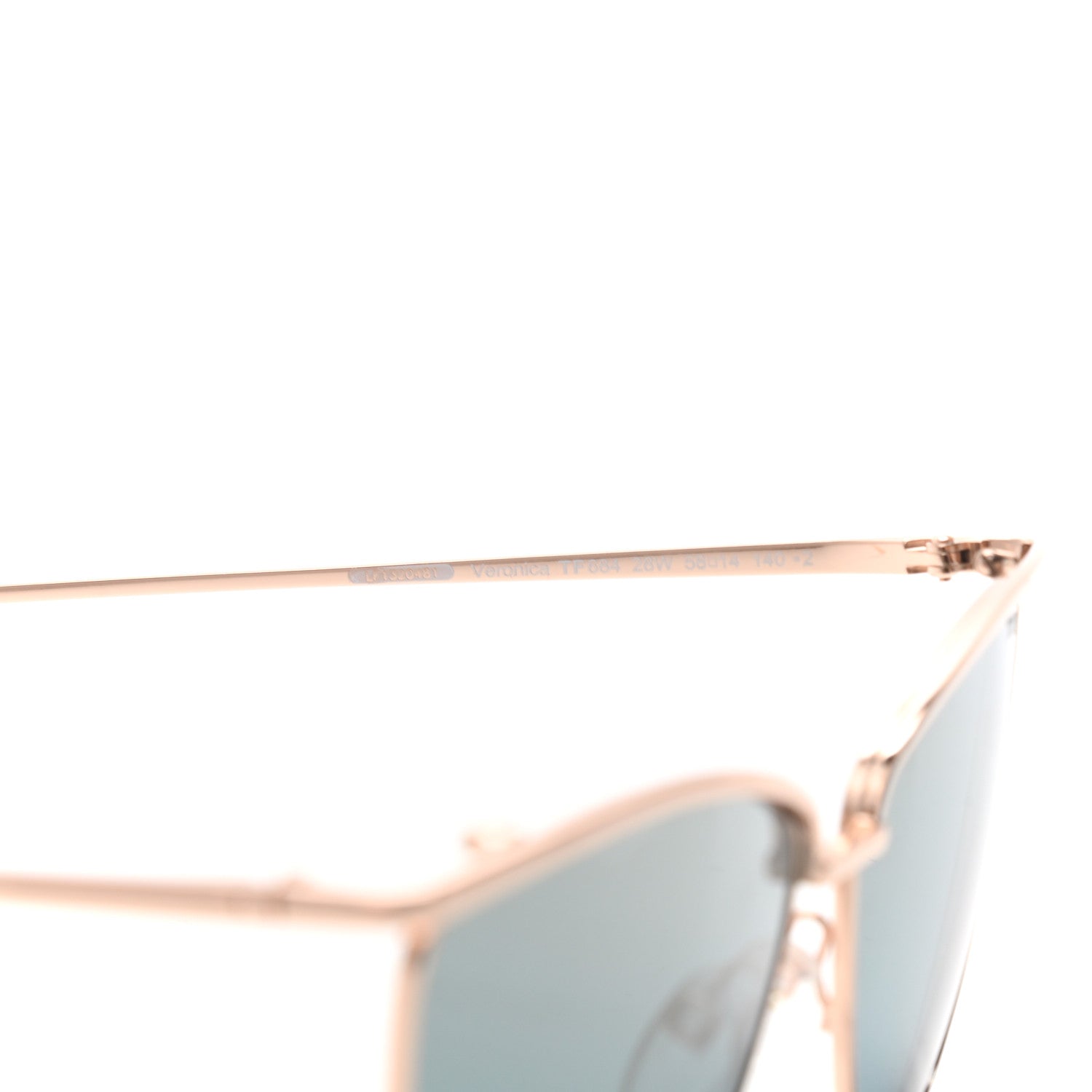 Tom Ford Veronica Sunglasses TF684 Gold 6 of 7