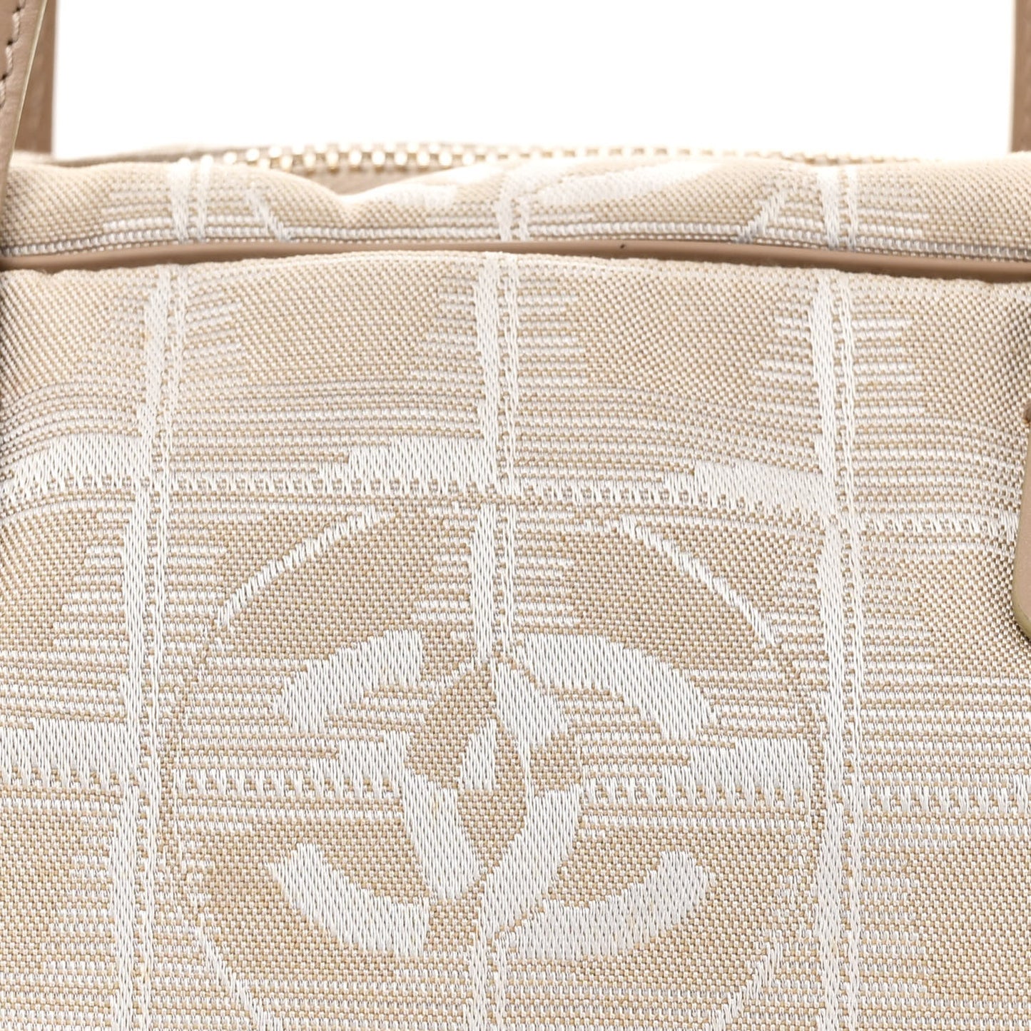 Nylon Travel Bowler Beige