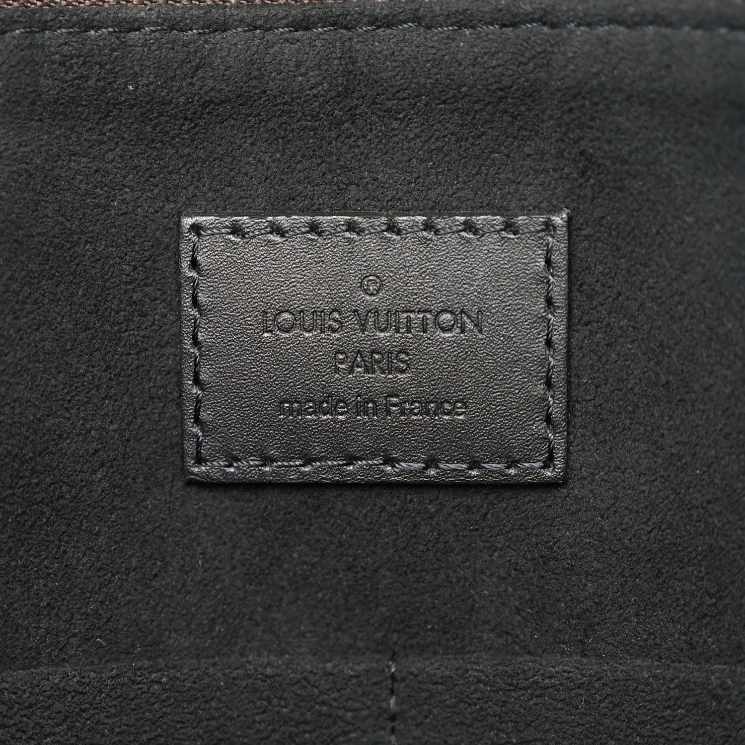 Louis Vuitton Monogram Flower Zipped Tote MM Black 7 of 11