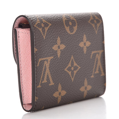 Louis Vuitton Monogram Rosalie Coin Purse Rose Ballerine 3 of 8