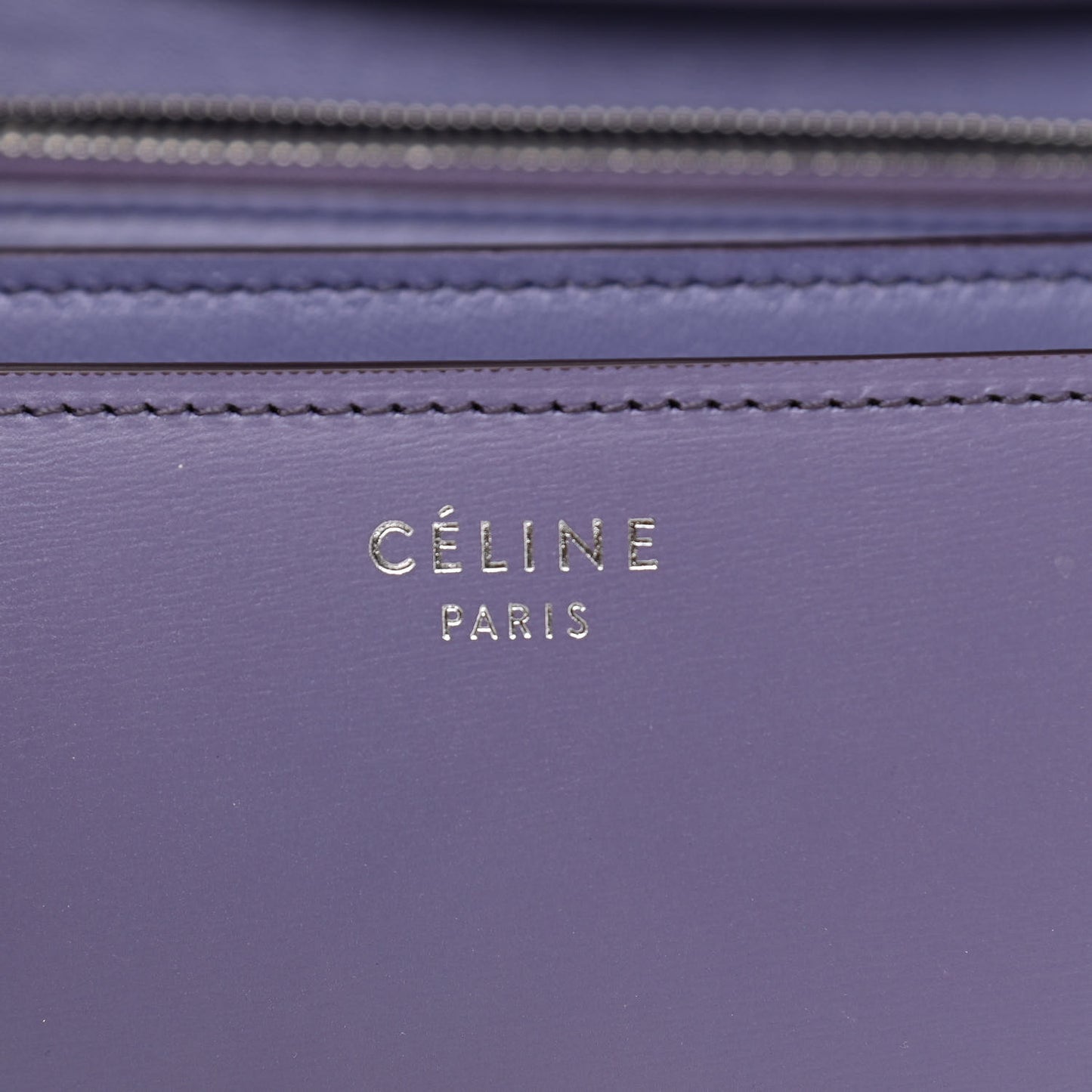Box Calfskin Medium Classic Box Flap Bag Amethyst