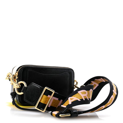 Marc Jacobs Saffiano Small Snapshot Camera Black Mulitcolor 3 of 10