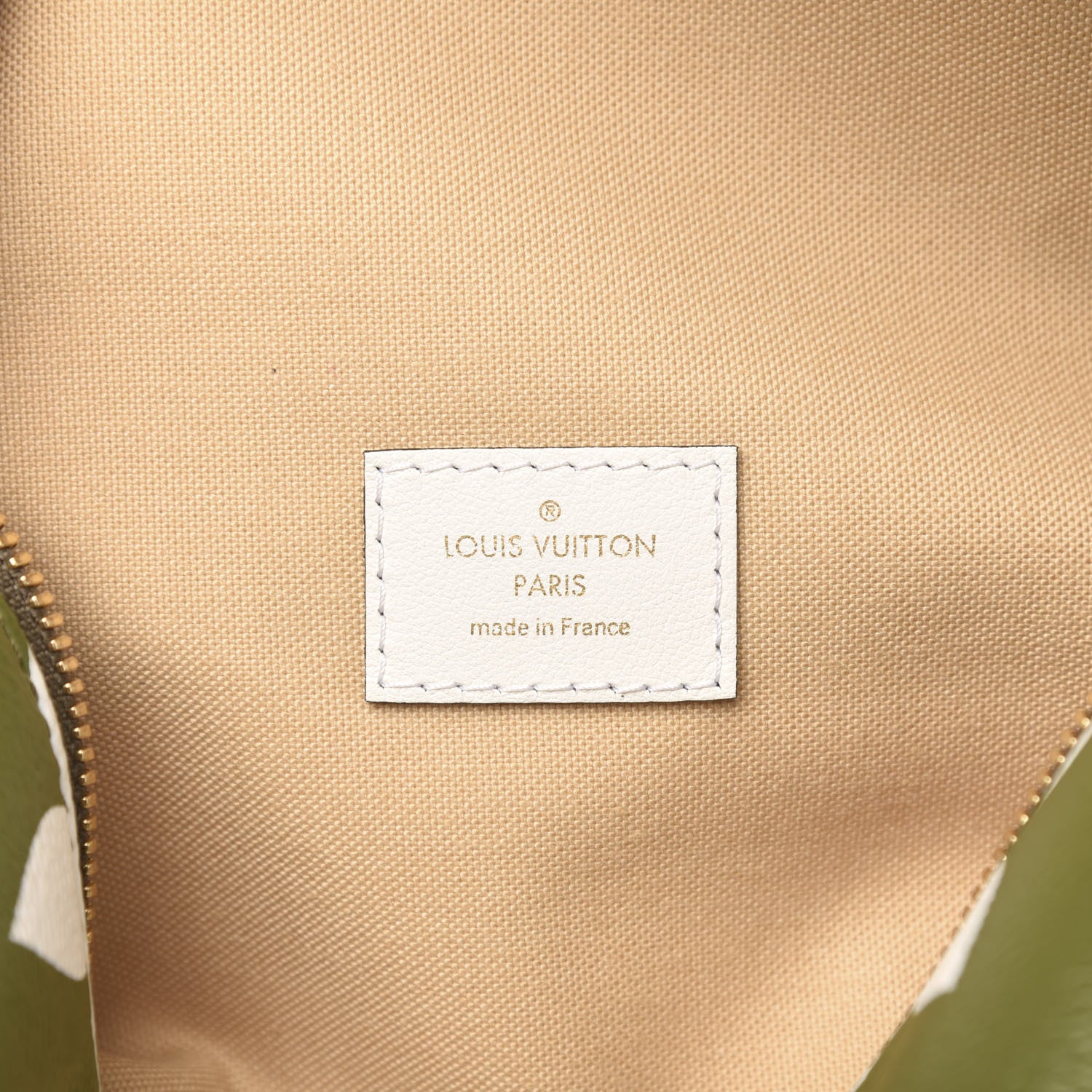 Louis Vuitton Monogram Giant Bumbag Kaki Beige 6 of 10