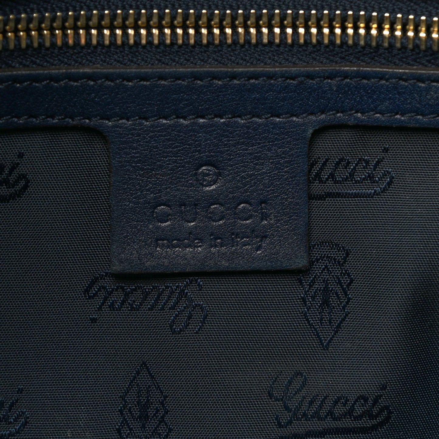 Crystal Monogram Large Hysteria Clutch Blue