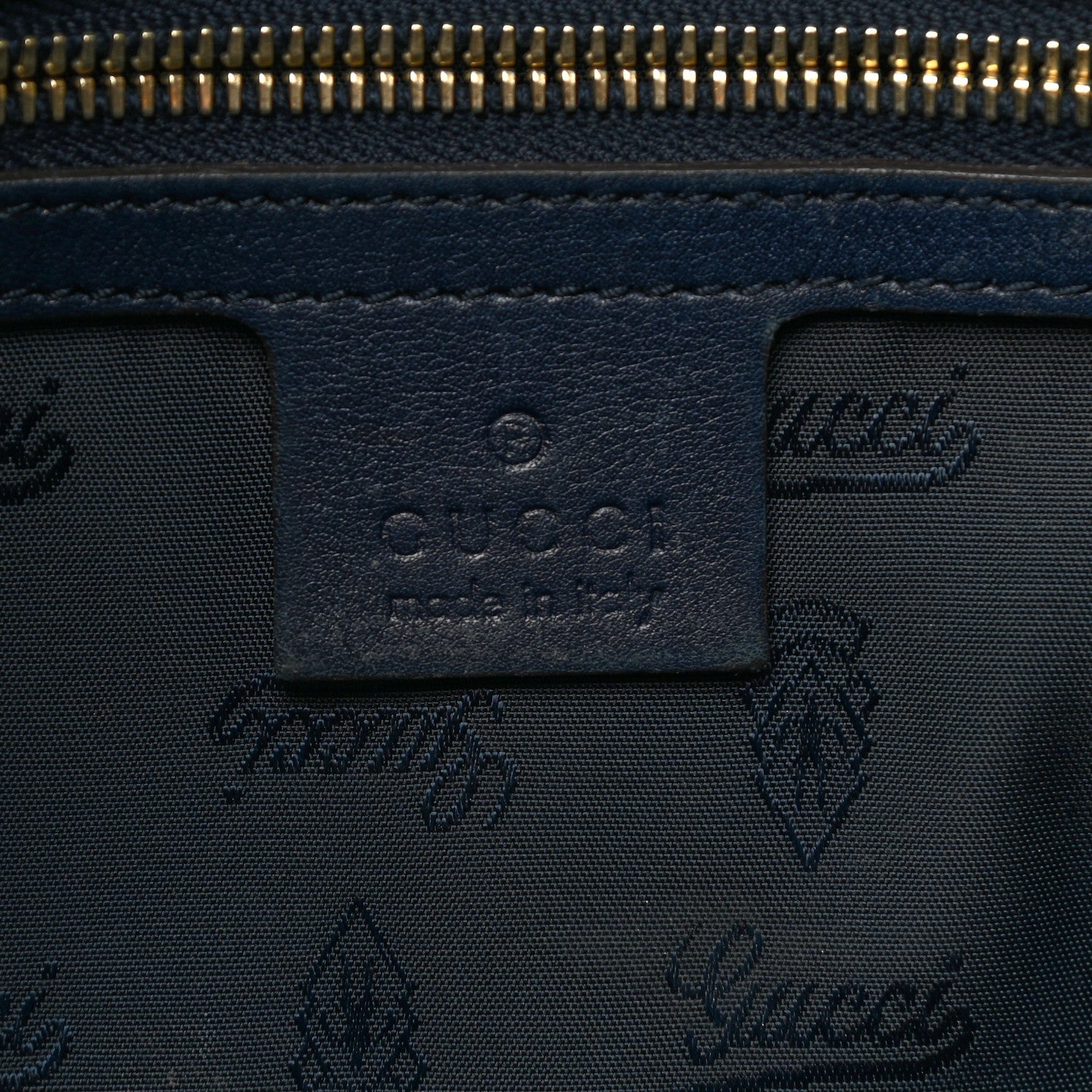 Gucci Crystal Monogram Large Hysteria Clutch Blue 6 of 7