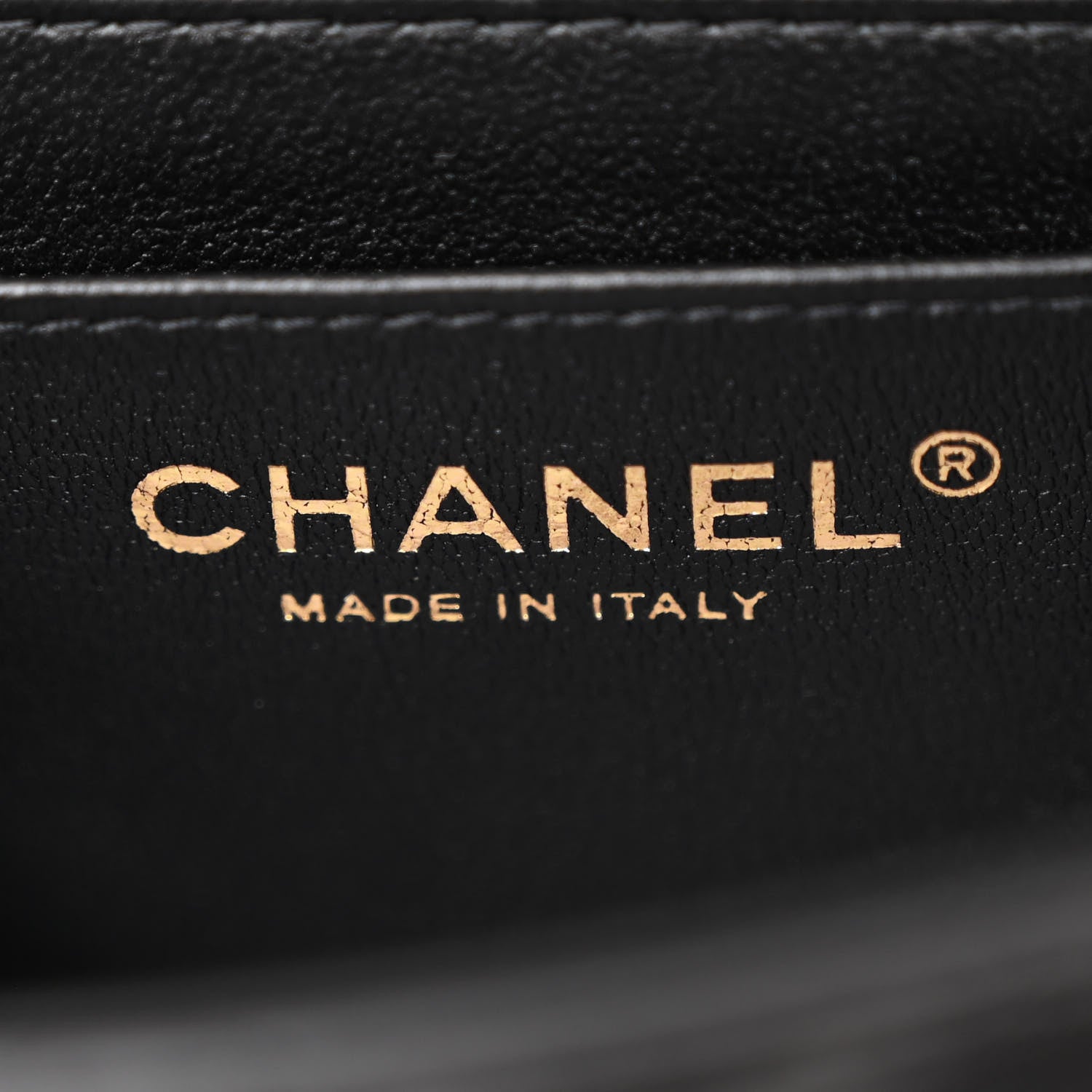 Chanel Lambskin Quilted Mini Square Flap Black 6 of 11