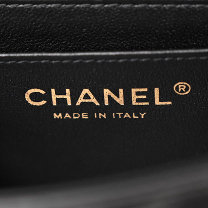 Chanel Lambskin Quilted Mini Square Flap Black 6 of 11