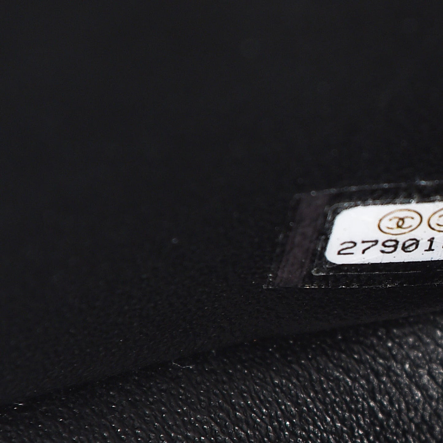 Lambskin Quilted Mini Square Flap Black