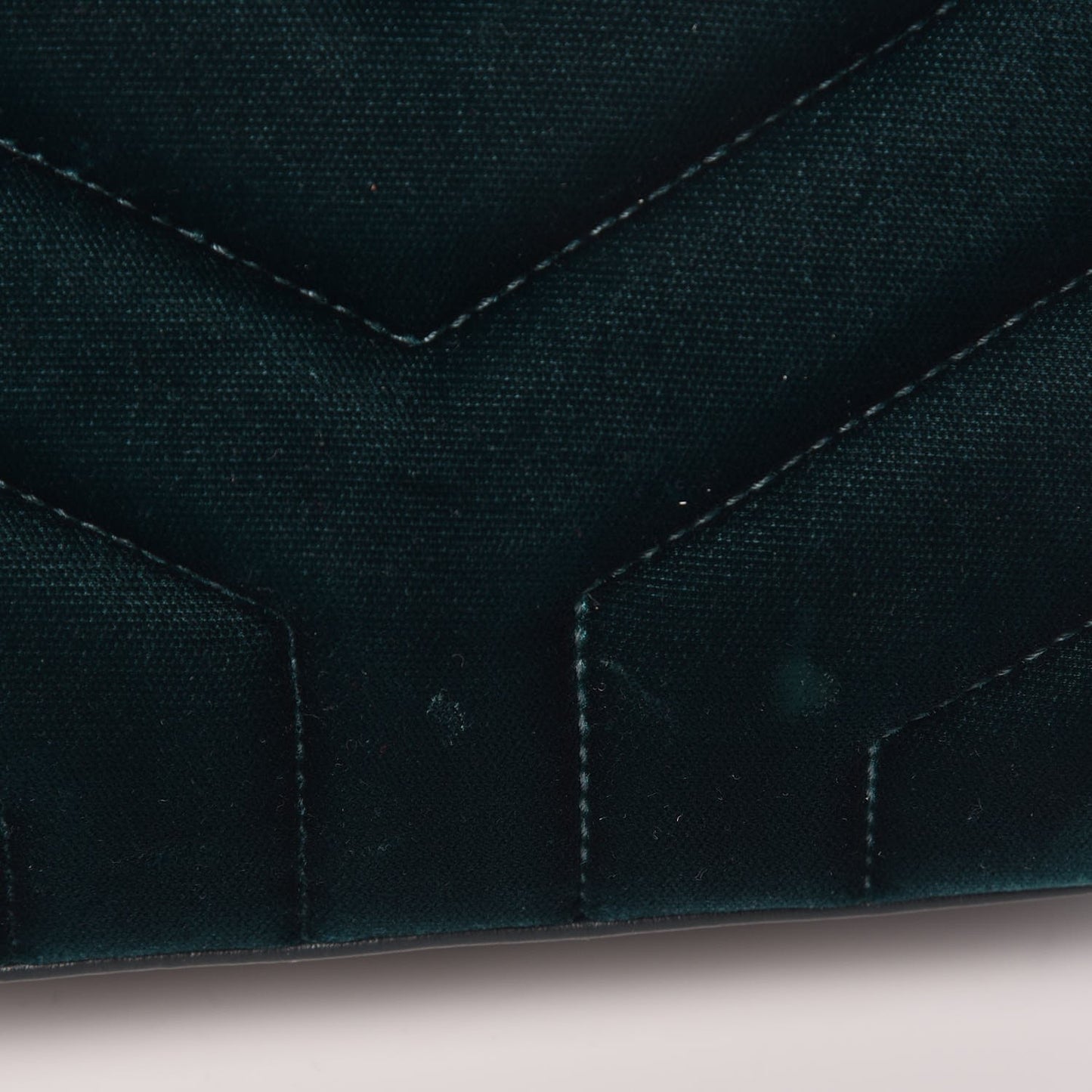 Velvet Y Quilted Monogram Toy Loulou Chain Satchel Dark Ottanio