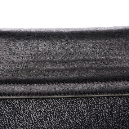 Chloe Grained Calfskin Lambskin Drew Shoulder Bag Black 10 of 12