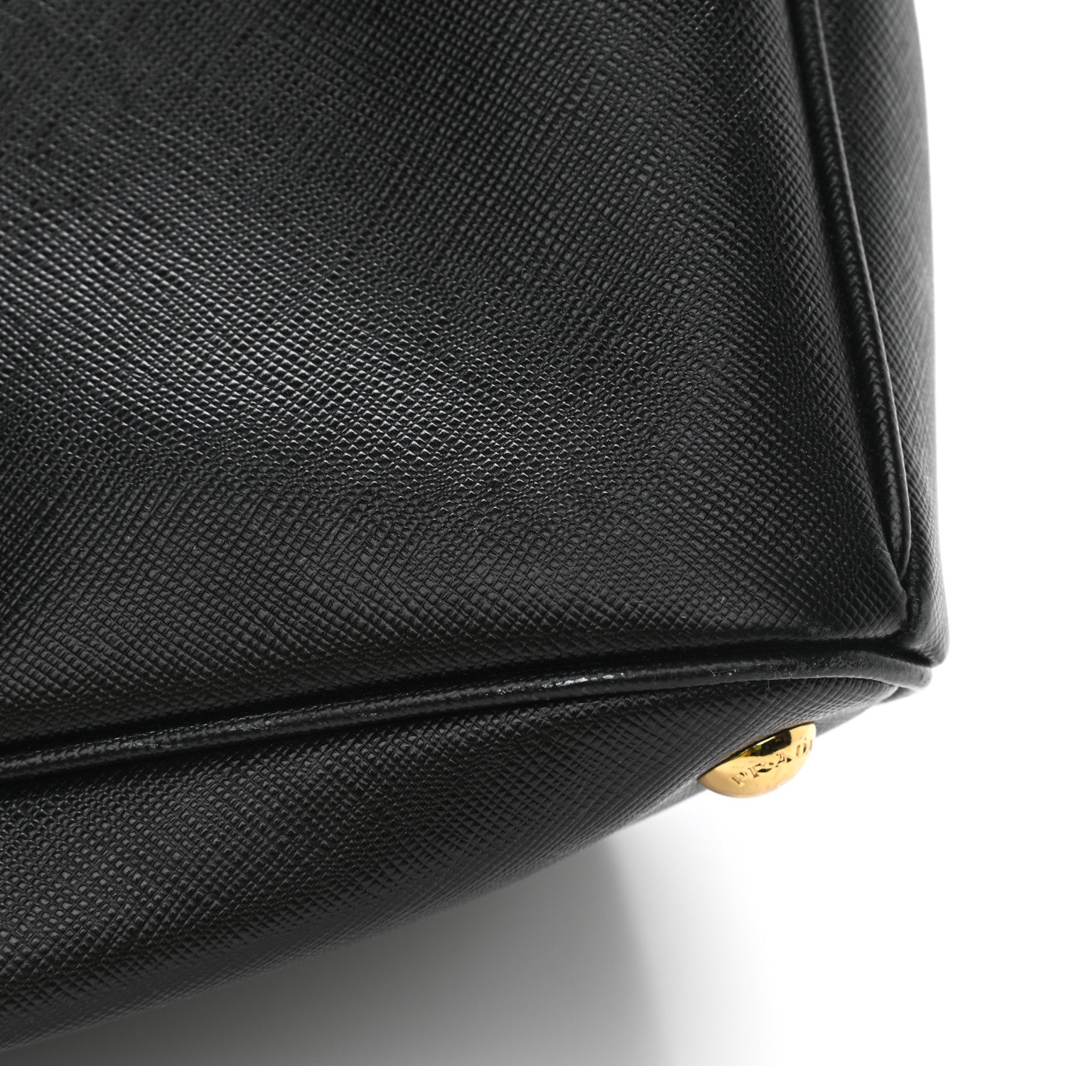 Prada Saffiano Lux Large Tote Black 10 of 10