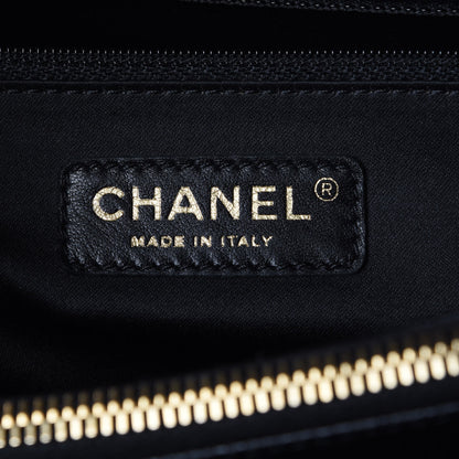 Chanel Caviar Quilted XL Grand Shopping Tote GST Black 8 of 9
