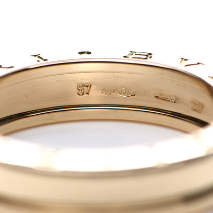 Bulgari 18K Yellow Gold B.Zero1 One-Band Ring 57 8 4 of 5
