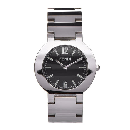 Fendi Stainless Steel 35mm Orologi Quartz Watch Black 1 of 9