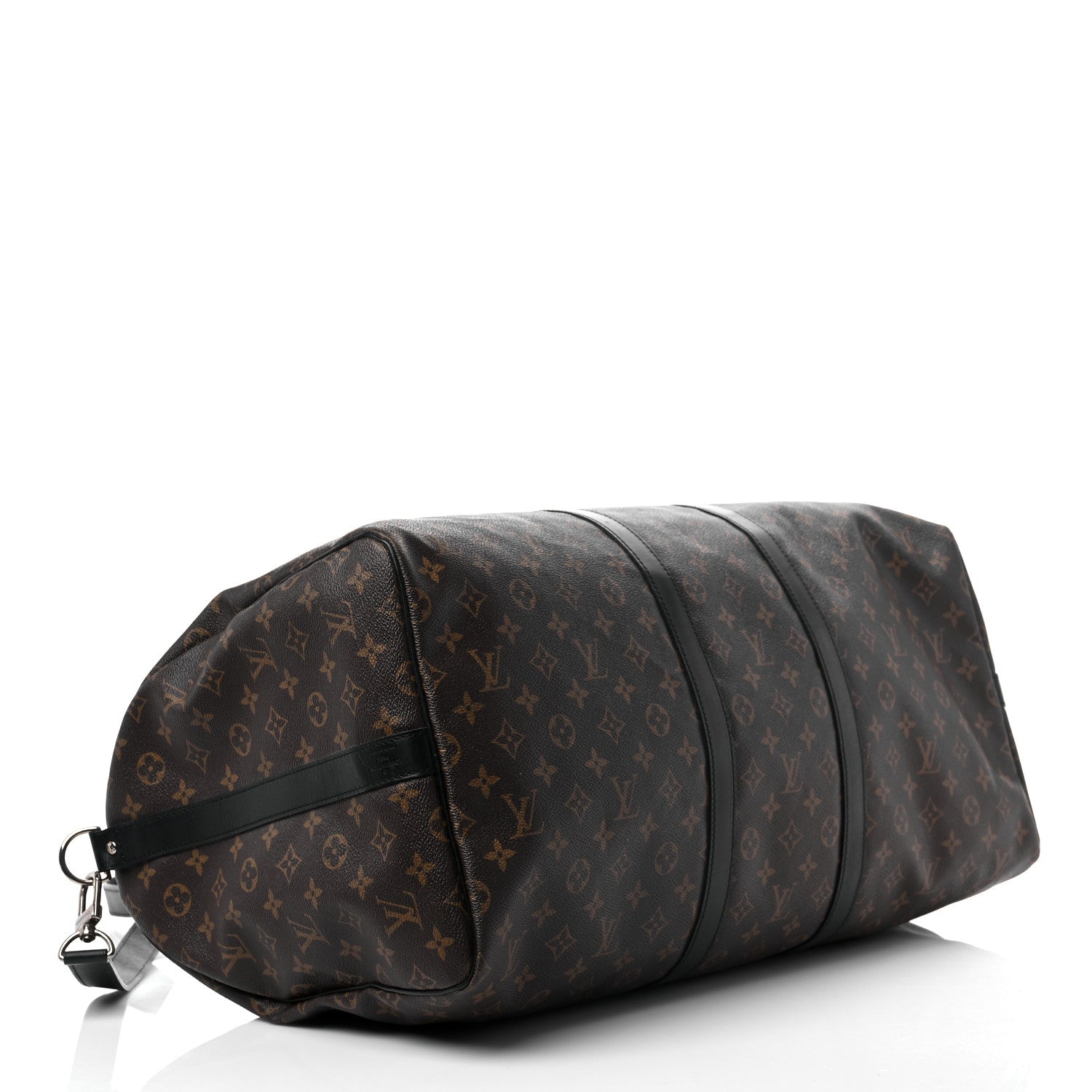 Louis Vuitton Monogram Macassar Keepall Bandouliere 55 4 of 22