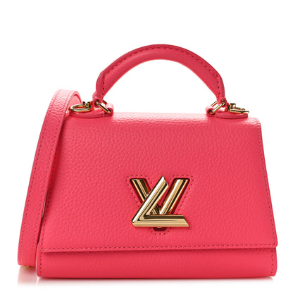 Louis Vuitton Taurillon Twist One Handle BB Dragon Fruit 1 of 10
