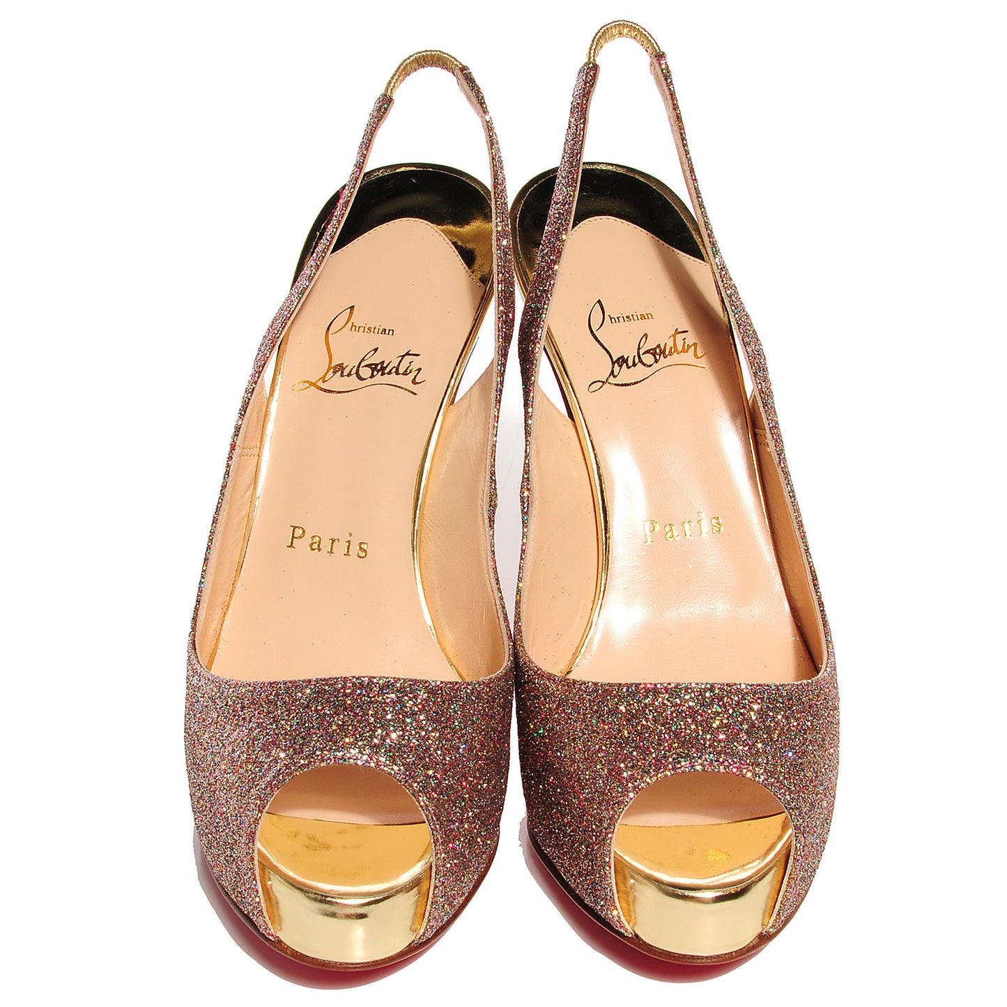 Glitter No Prive 120 Pumps 36.5 Multicolor