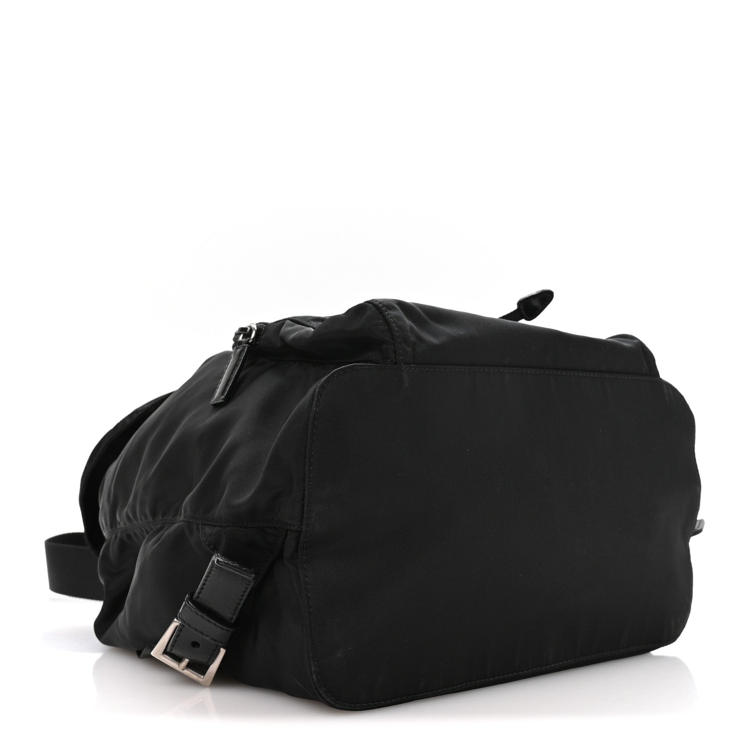 Prada Tessuto Nylon Vela Cinch Backpack Black 4 of 10