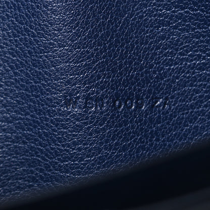 Hermes Chevre Chamkila Kelly Pocket Long Wallet Bleu Indigo 7 of 9