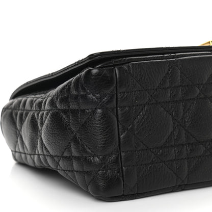 Christian Dior Calfskin Cannage Medium Caro Bag Black 9 of 10