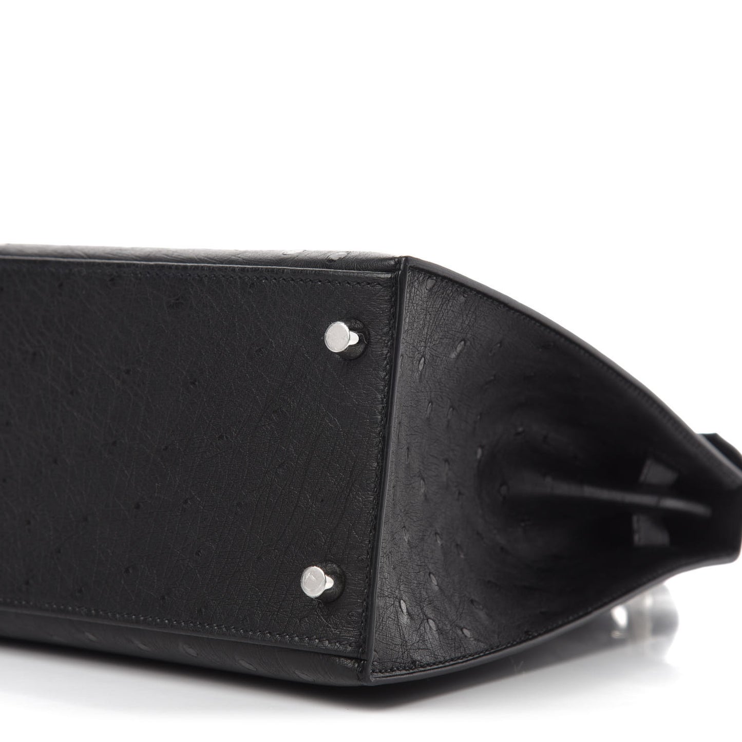 Ostrich Kelly Sellier 28 Black