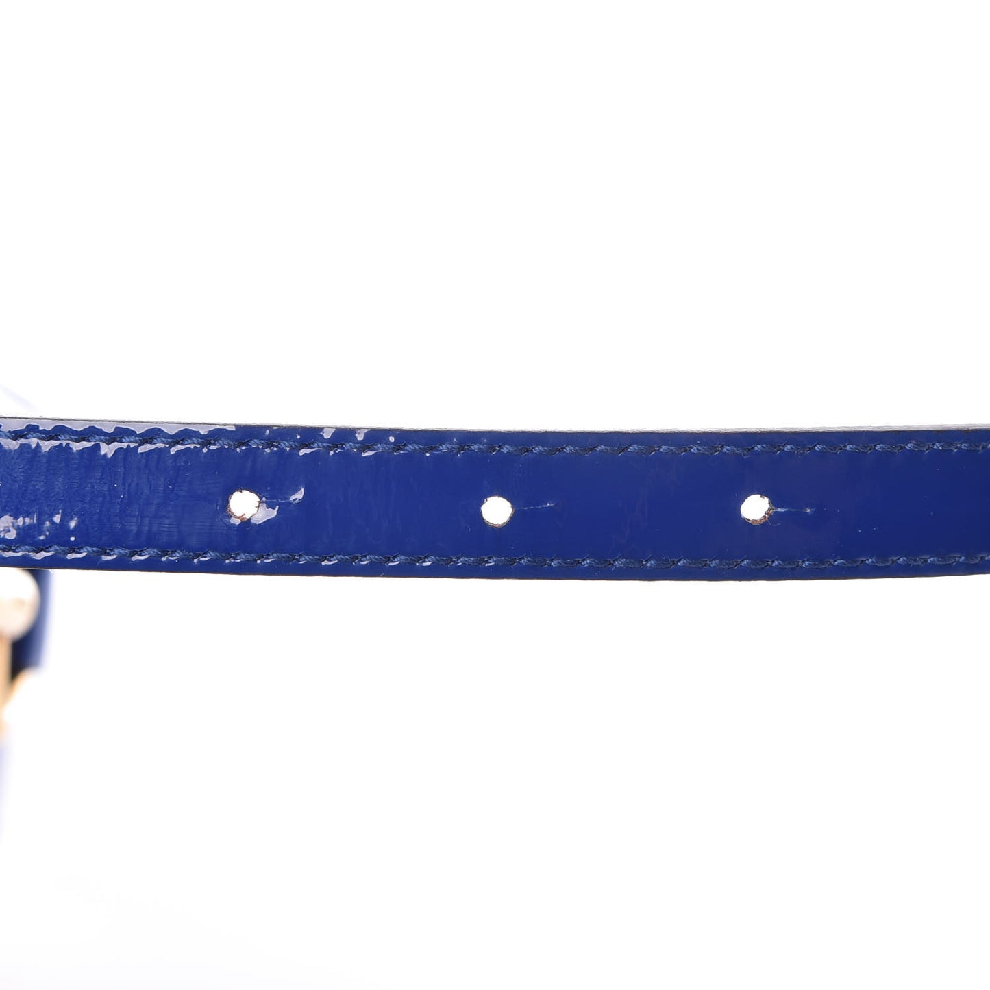 Patent Bright Bit Wide Belt 90 36 Deep Zaffiro