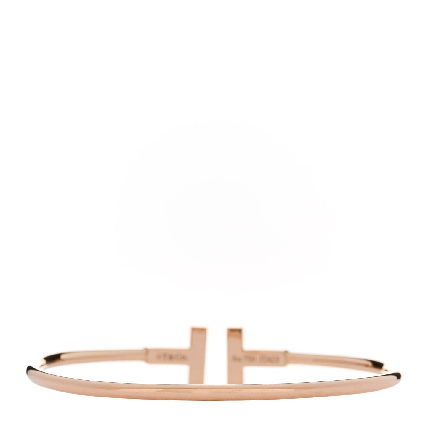 18K Rose Gold Mother of Pearl T Wire Bracelet