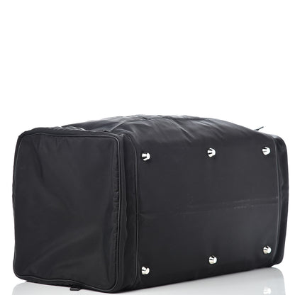 Prada Tessuto Nylon Saffiano Viaggio Duffle Black 4 of 12