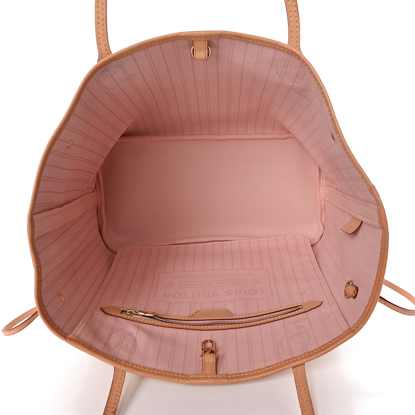 Damier Azur Neo Neverfull MM Rose Ballerine