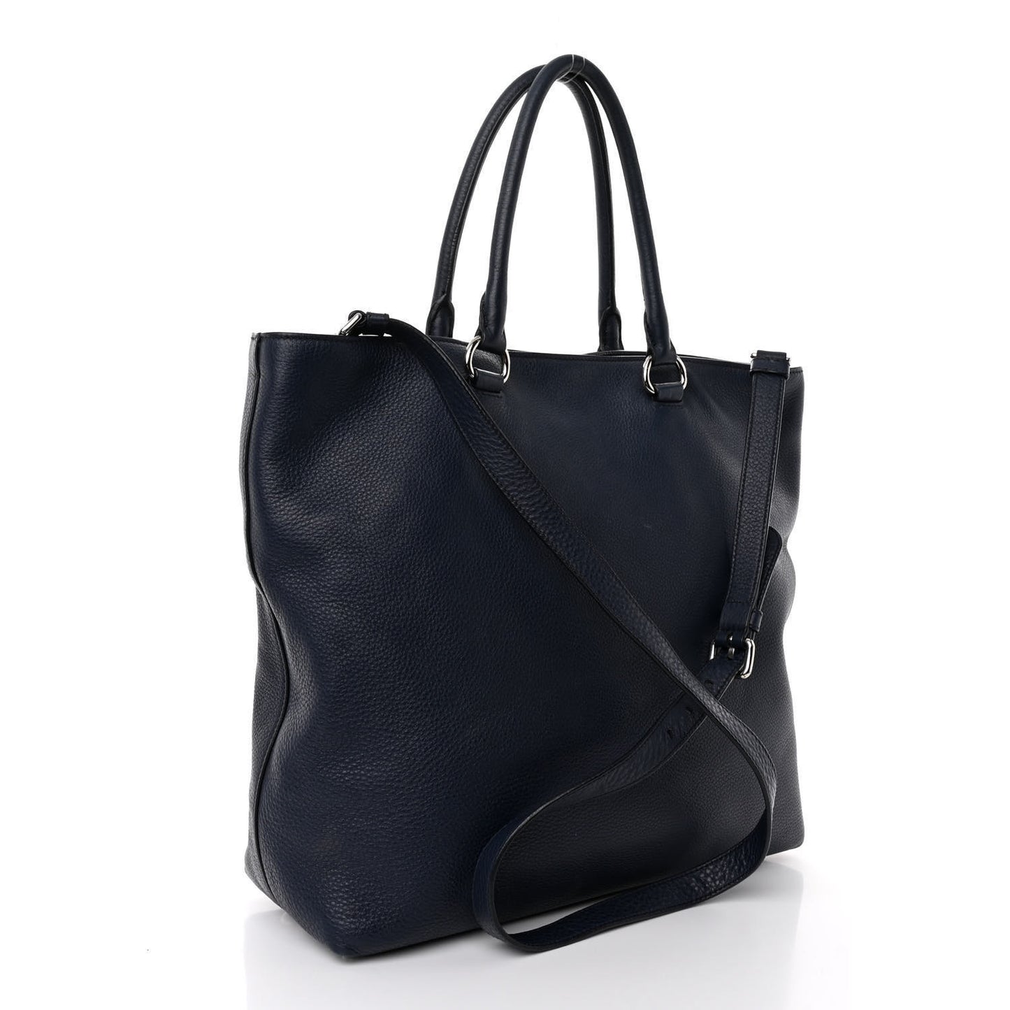 Vitello Daino Shopping Tote Baltico